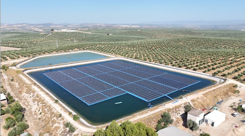 Instalación Solar de la Comunidad de Regantes Santiago Apostol, Villargordo, Jaén