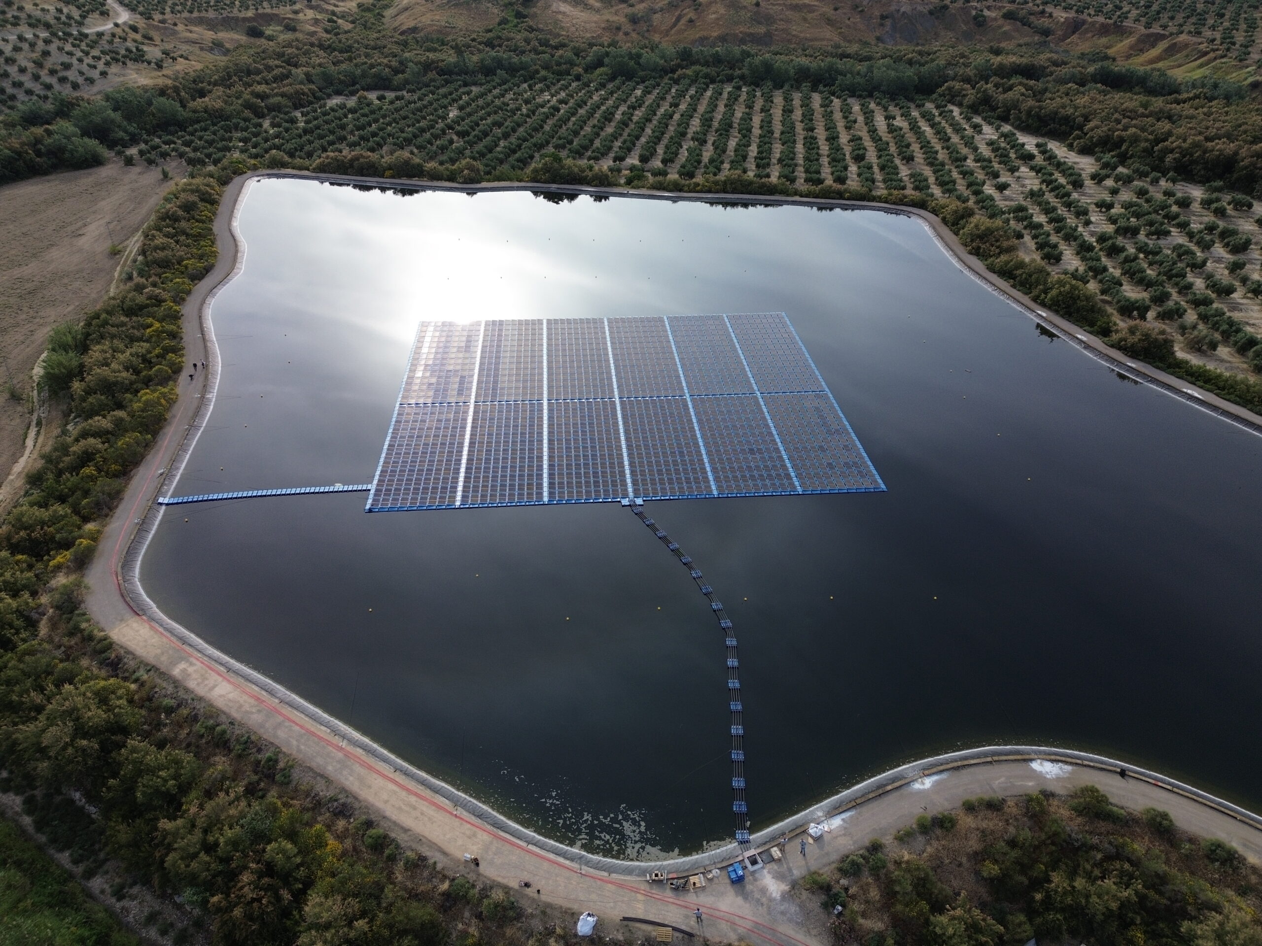 INSTALACION SOLAR DE LA COMUNIDAD DE REGANTES AGUAS RESIDUALES DE JAÉN. JAÉN.